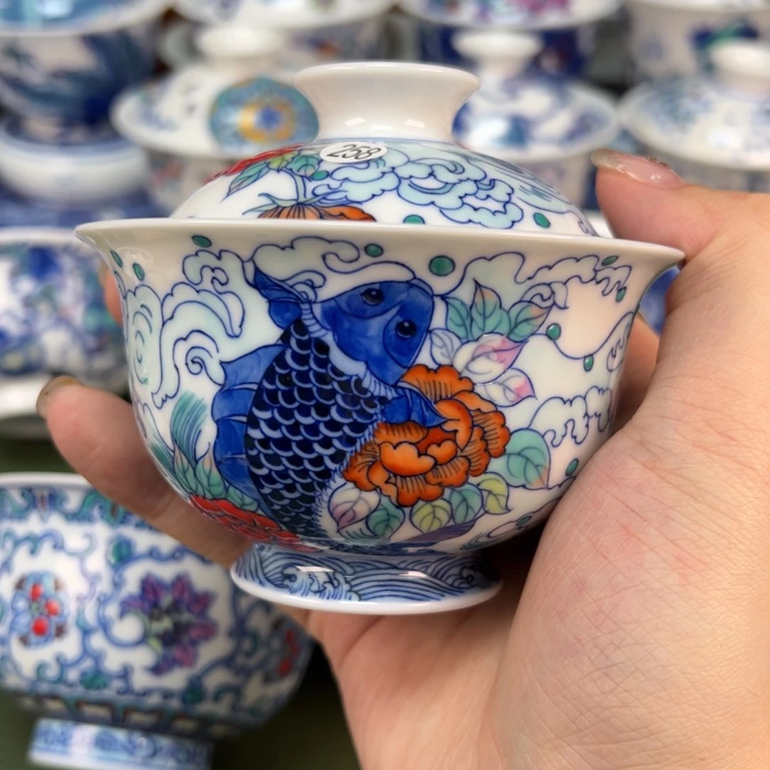 大帅景德镇手工手绘258