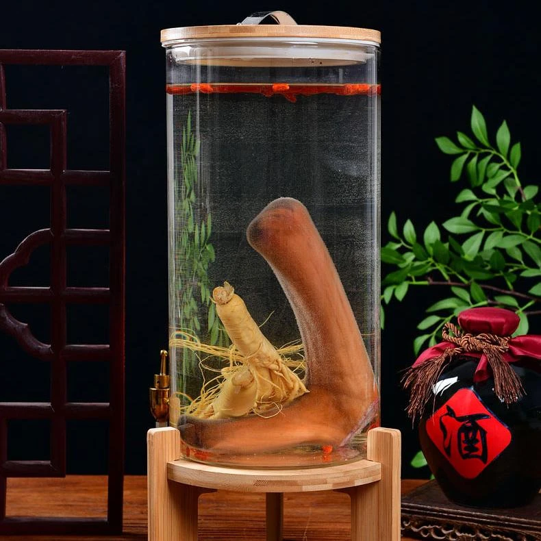 【豪华帝王套-1物1拍】泡酒代拍以直播间搭配为准整枝鹿茸泡酒