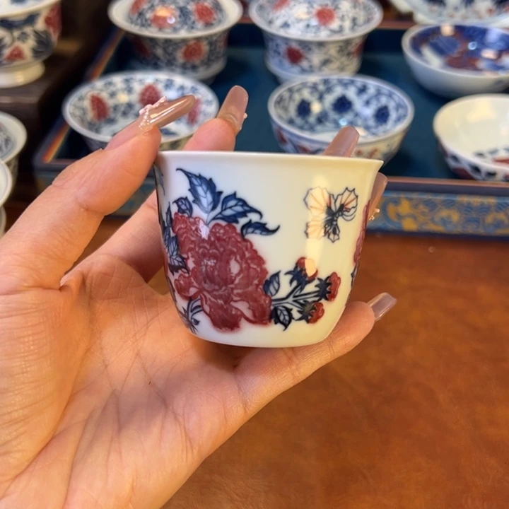 瓷片景德镇陶瓷手工手绘