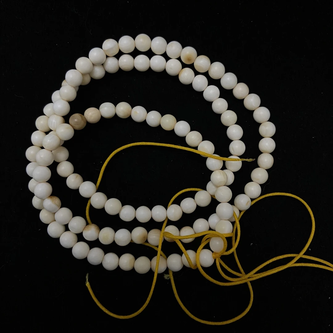 108珠猛犸牙特价福利款 鬼Q文玩（有牙笑哦哥哥）