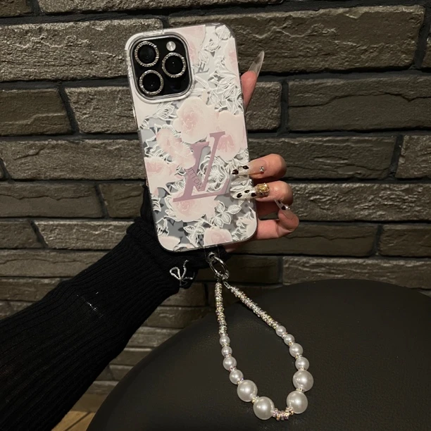 潮牌字母全包iphone16pro适用于苹果15/14/13手机壳复古