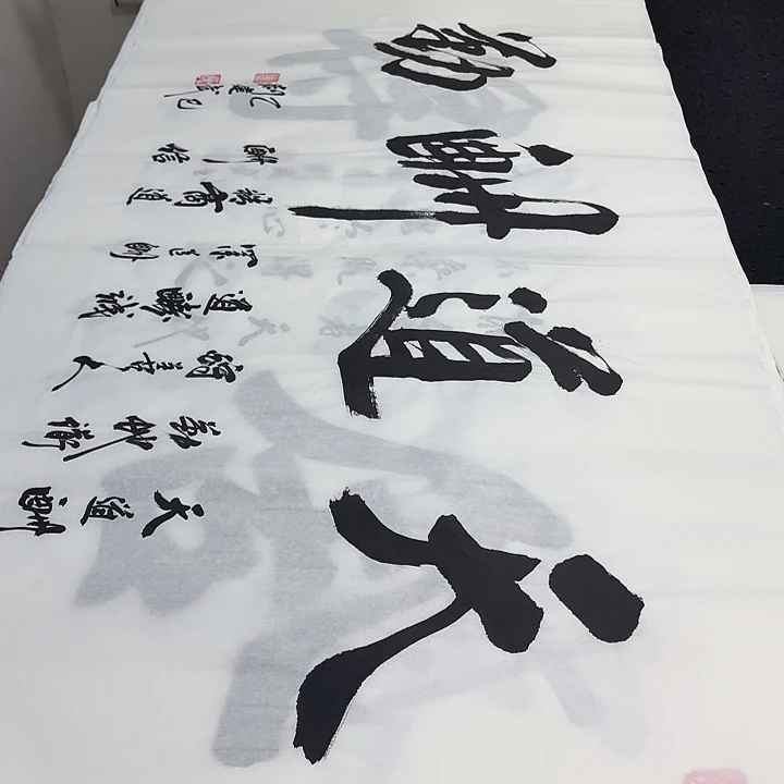 书法老师精品行书平尺