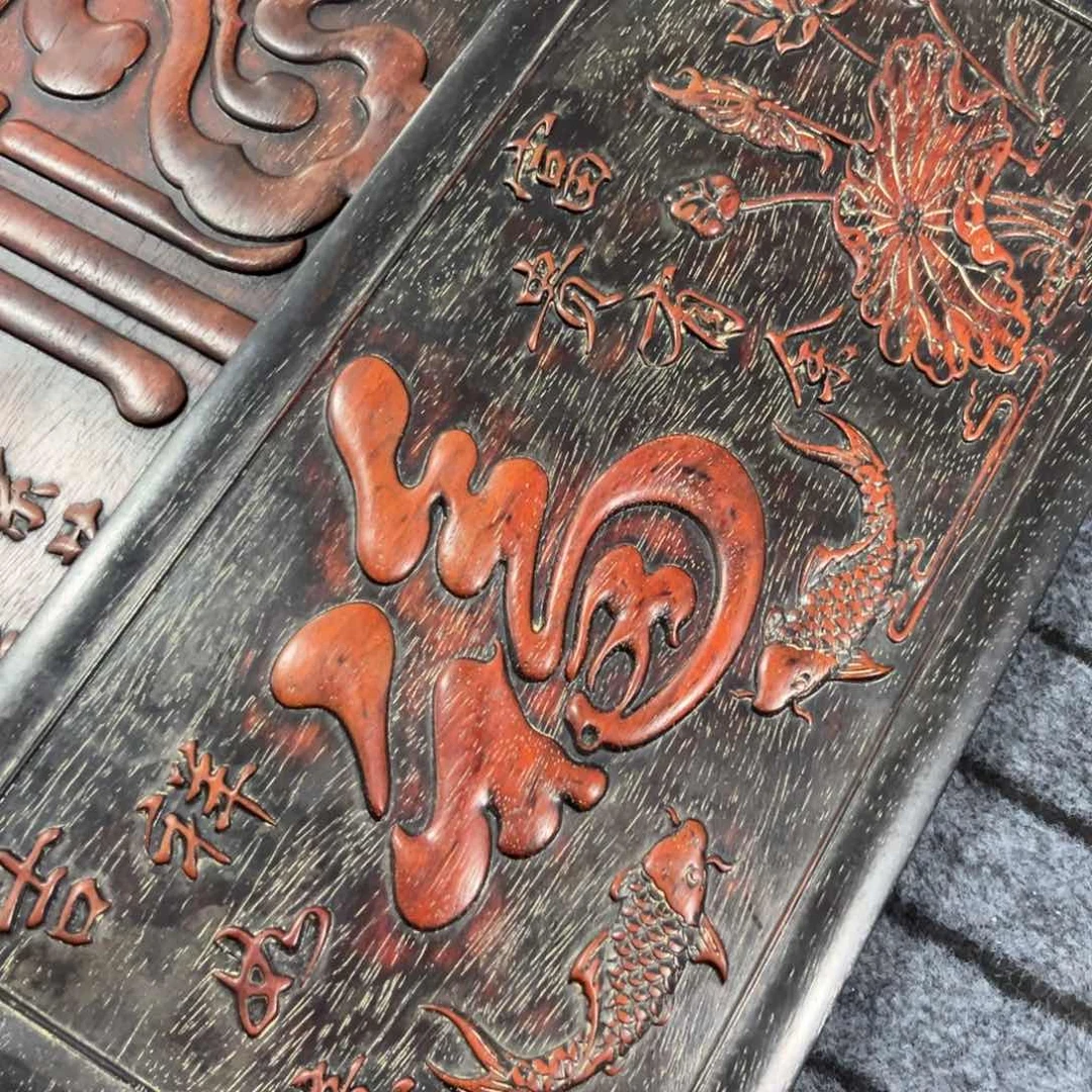 木非洲紫檀木雕牌匾挂匾