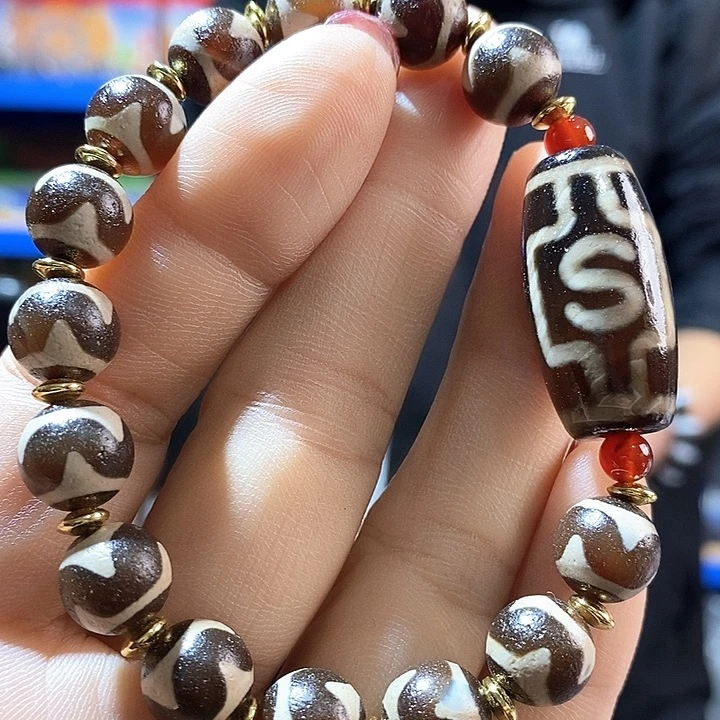 玛瑙/玉髓未镶嵌手链137