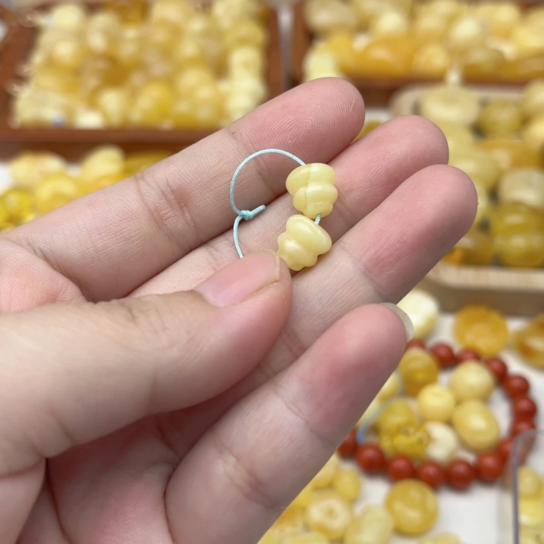 裸石蜜蜡未镶嵌天然