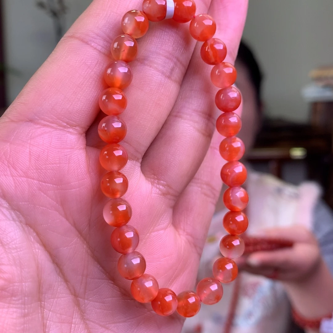 南红玛瑙未镶嵌南红玛瑙冰底锦鲤