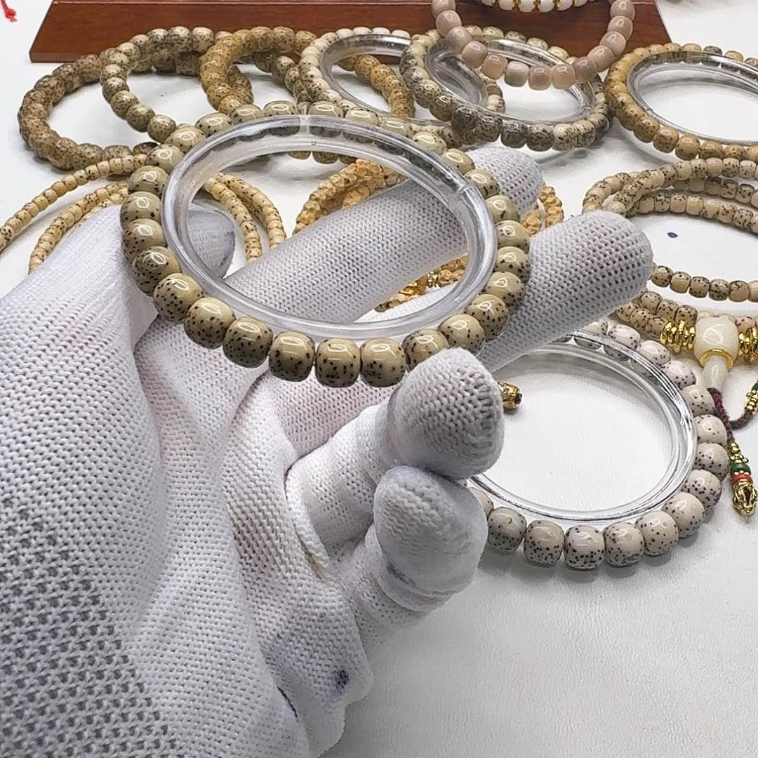 星月菩提吊坠26尊宠糯冰石玉河豚8左右单圈