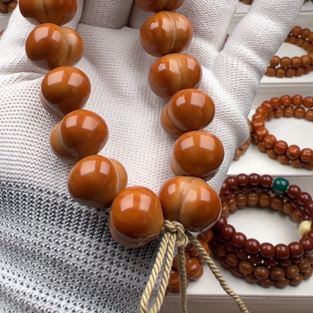 鱼***猴头核桃手串大屁桃