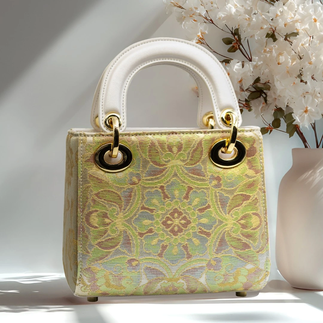 锦美人唐锦非遗手作小戴妃珍珠白