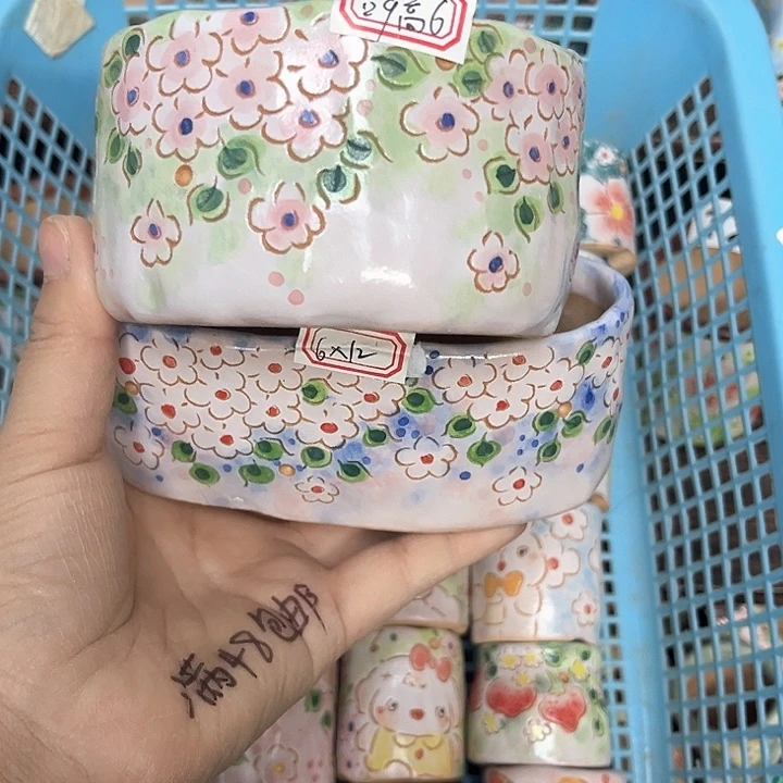 「***$微瑕手工制作多肉花盆