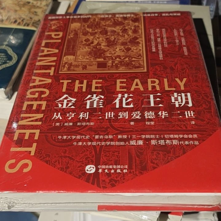 金雀花王朝精装塑封库存书