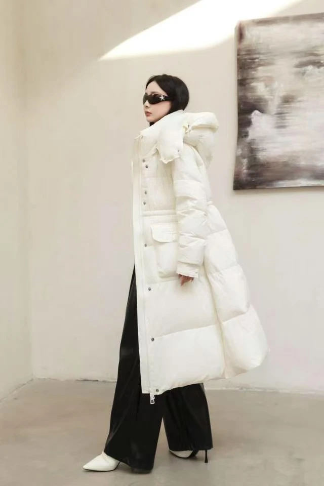 08228#大长款超好看的羽绒服