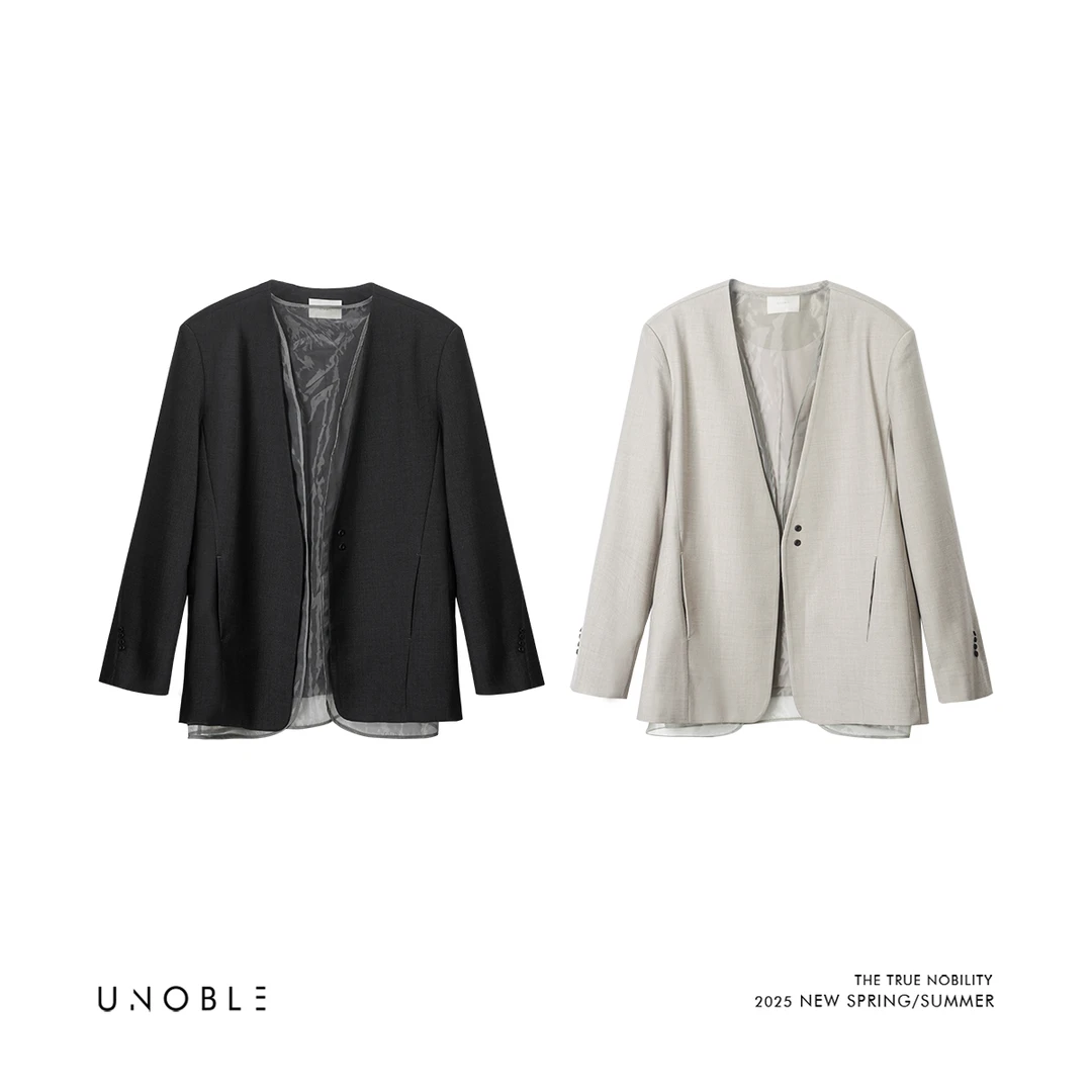 UNOBLE 2025 S/S【网纱拼接西装】春夏新品