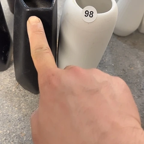 瓶瑕疵20厘米98号组合花瓶