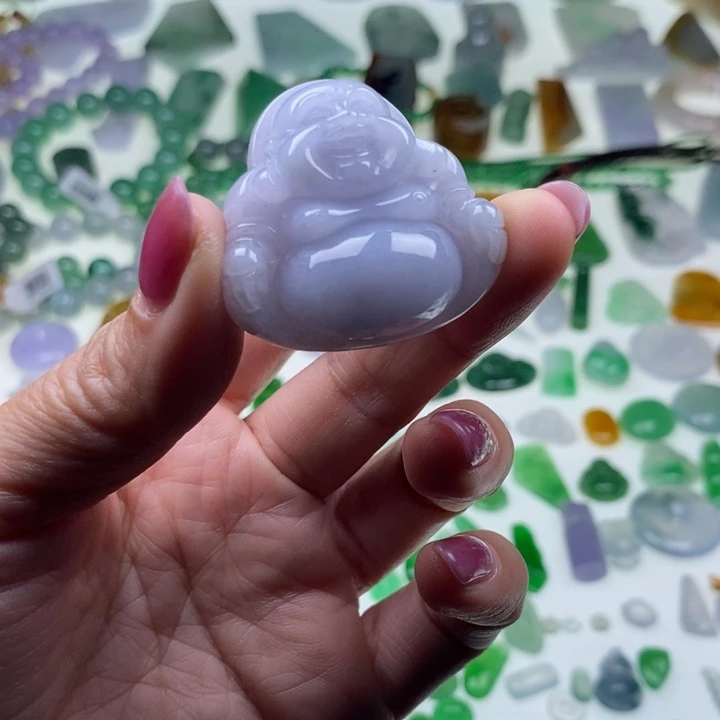 翡翠未镶嵌挂件天然翡翠