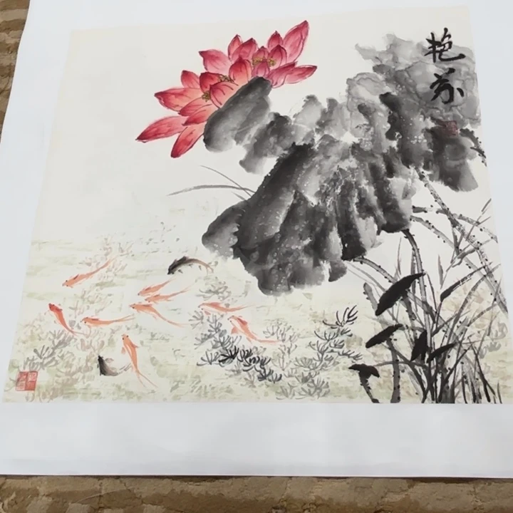 国画花鸟的故事也很