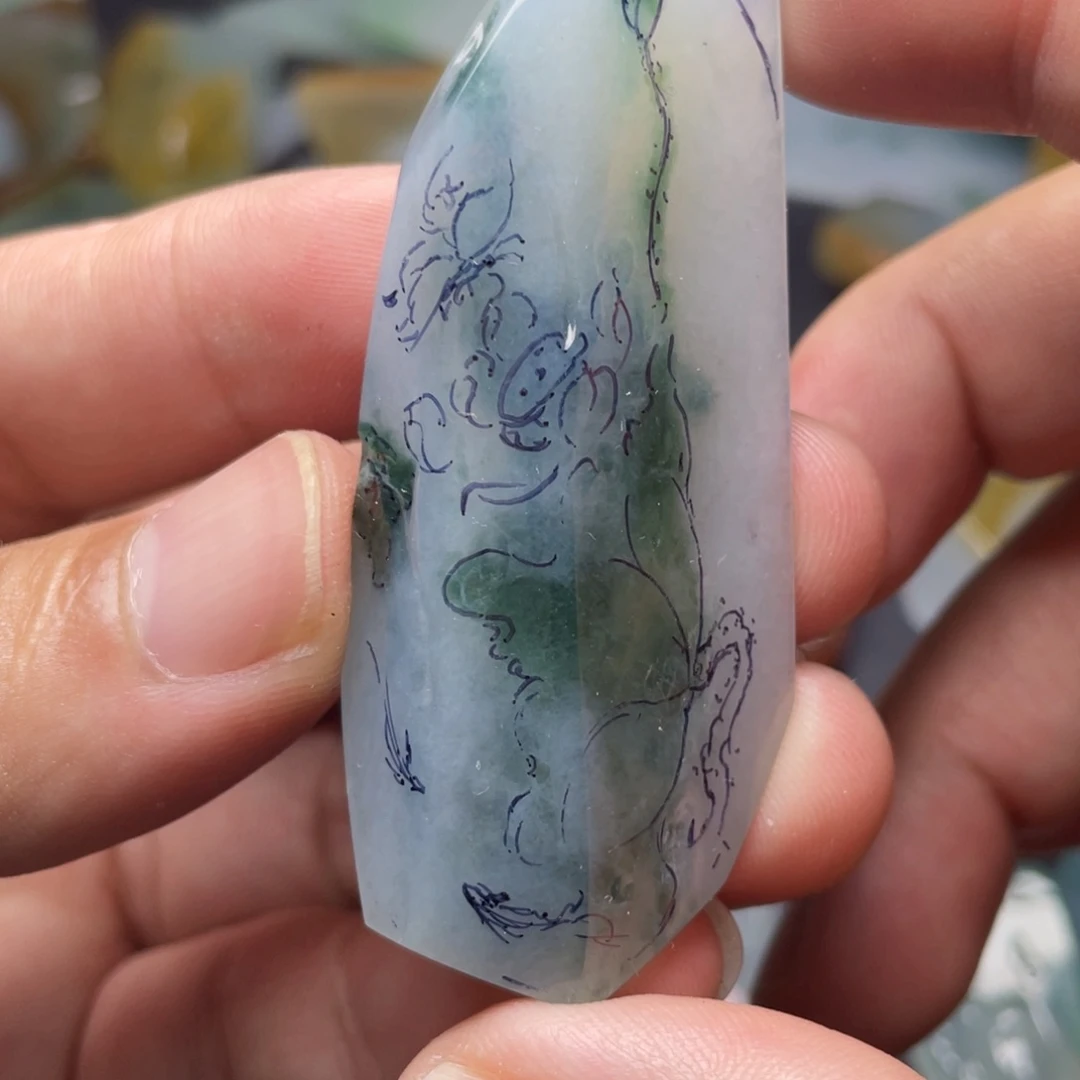 定制翡翠未镶嵌不退不换