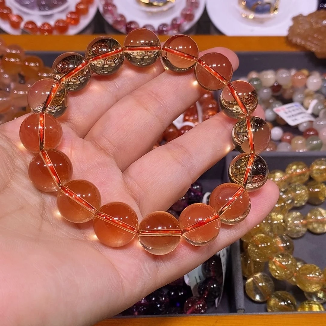 未镶嵌手链水晶黄水晶14