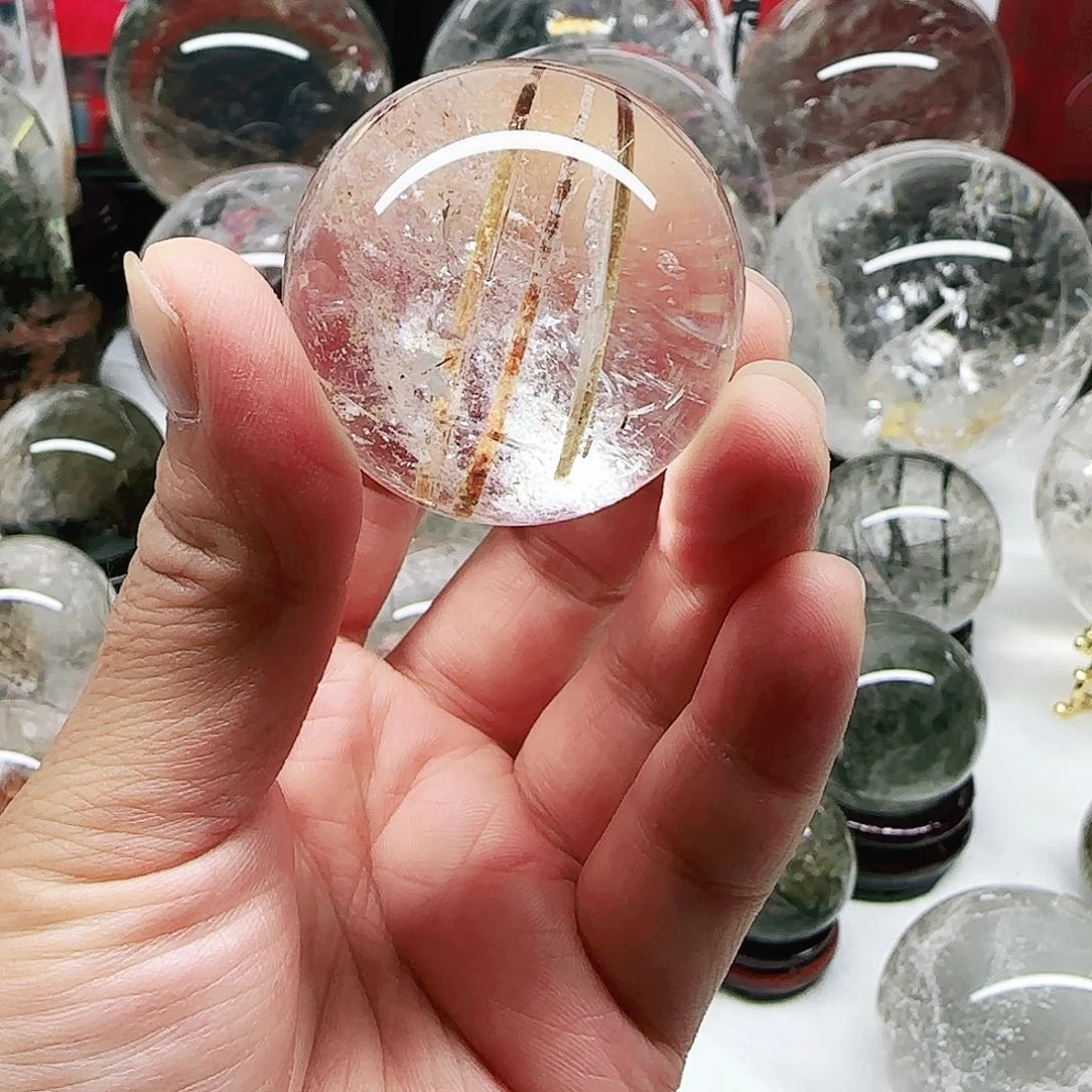 水晶珠宝半成品未镶嵌水**话天然
