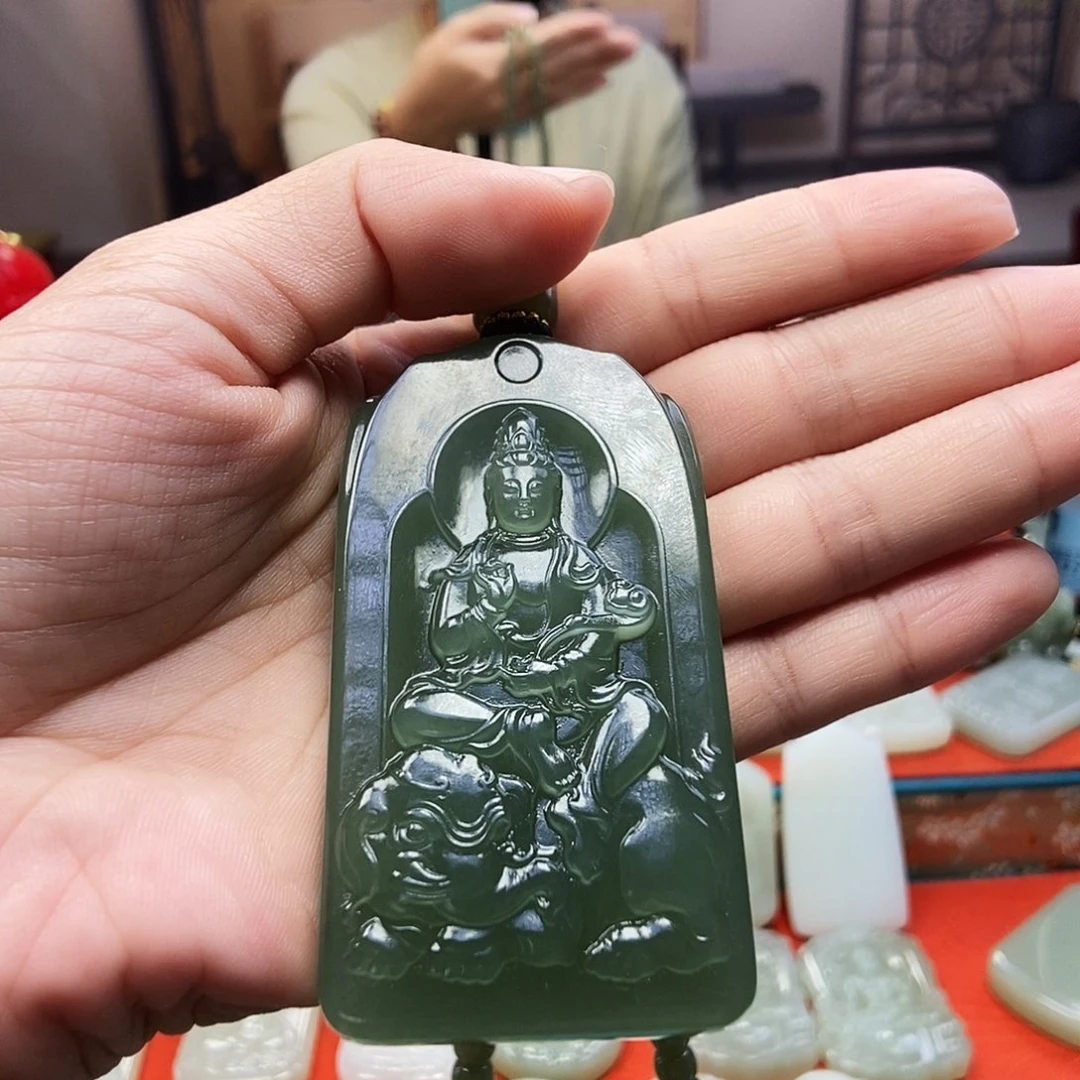 颈饰未镶嵌和田玉D****$