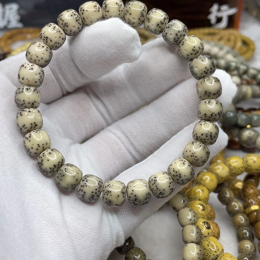 手串星月菩提银标款9✖️8一线天