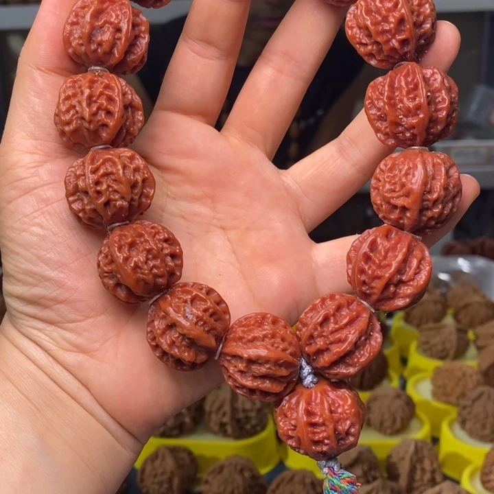 折***沙文玩核桃吊坠文玩核桃手持350～89