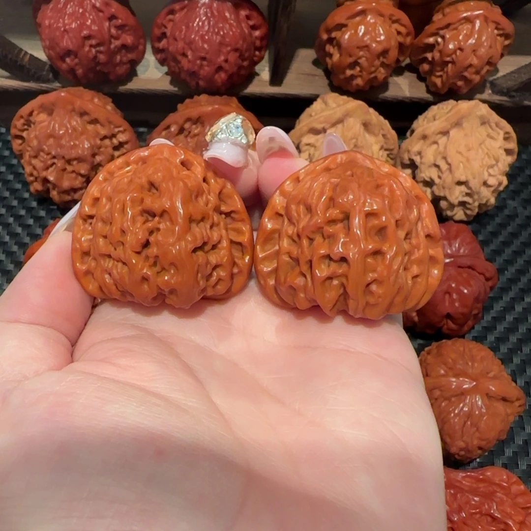 吊坠文玩核桃白狮子41精品1707