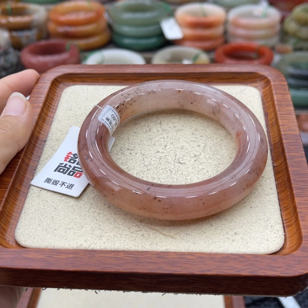 石英质玉未镶嵌手镯