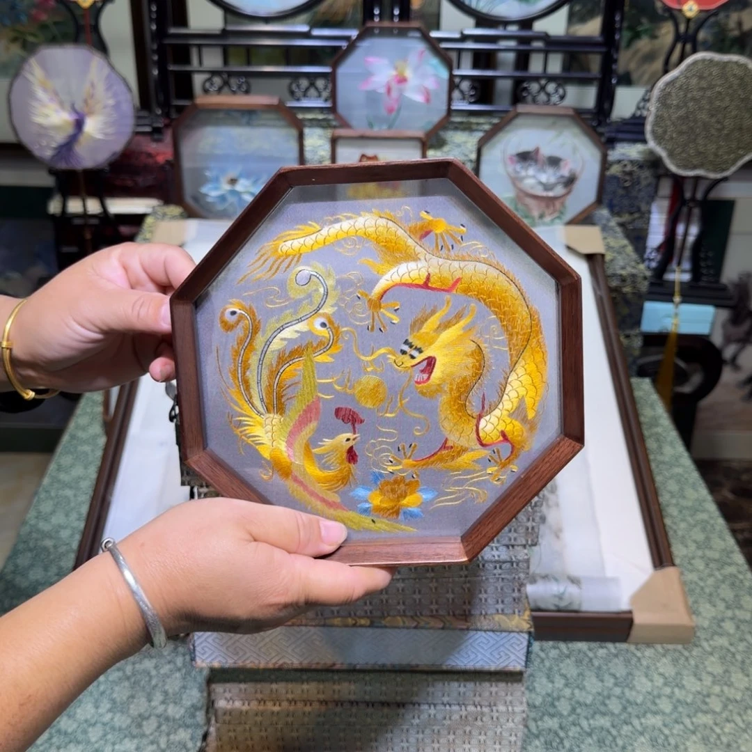 刺绣手工苏绣工艺制作技艺精湛