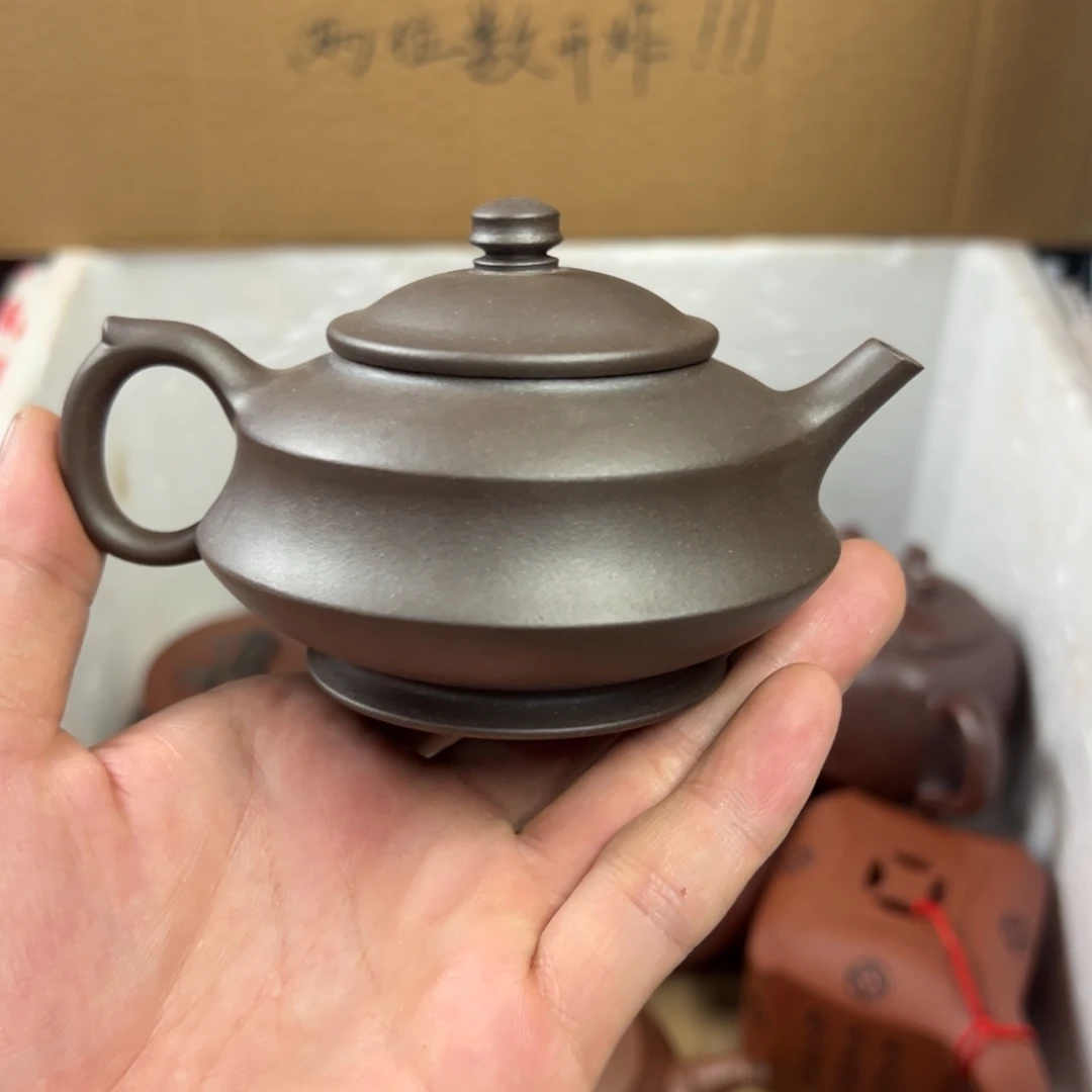 茶壶紫砂宜兴原矿紫砂壶150毫升容量