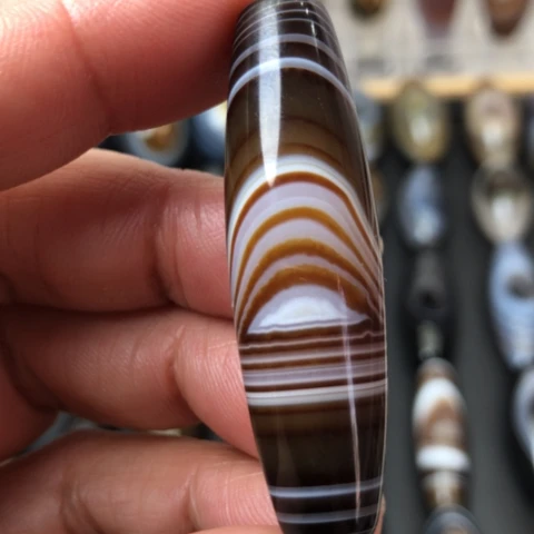 玛瑙/玉髓未镶嵌吊坠(不含链)