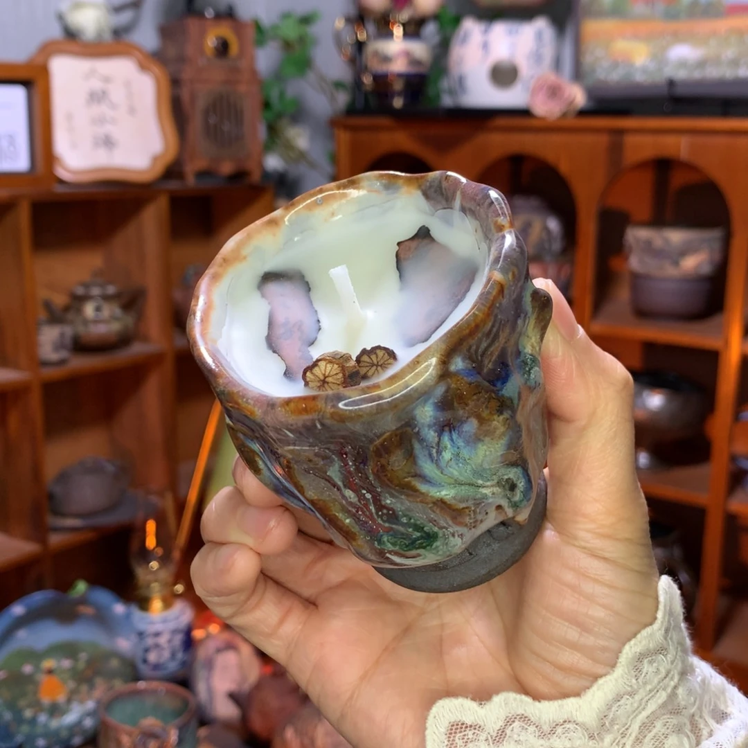 陶五千赞福利香薰志野杯