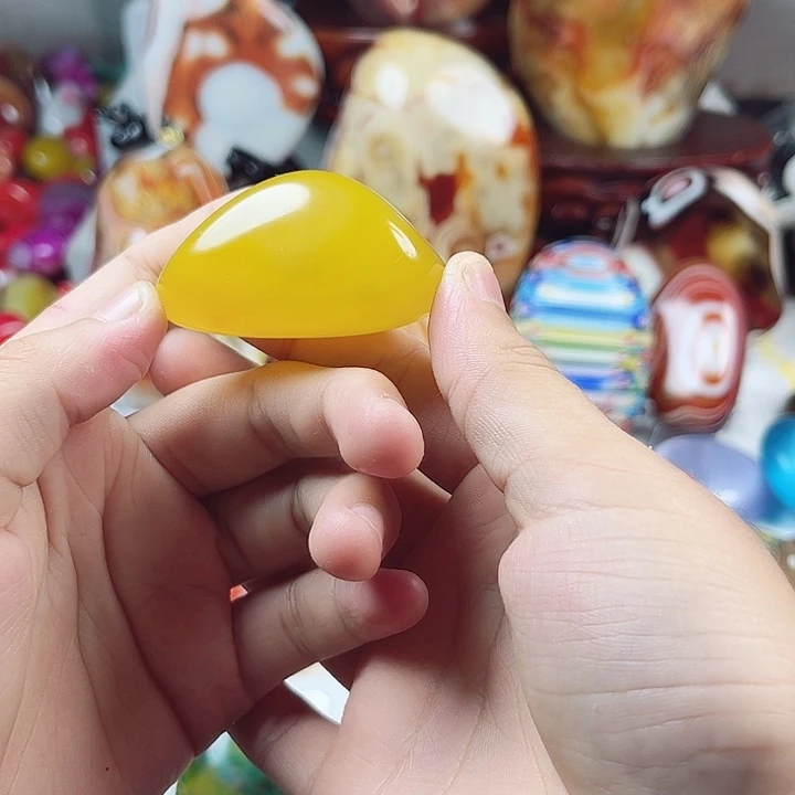 玛瑙/玉髓未镶嵌耳饰