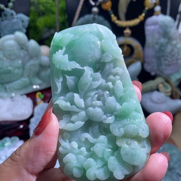 【闪购商品】颈饰未镶嵌翡翠喜上