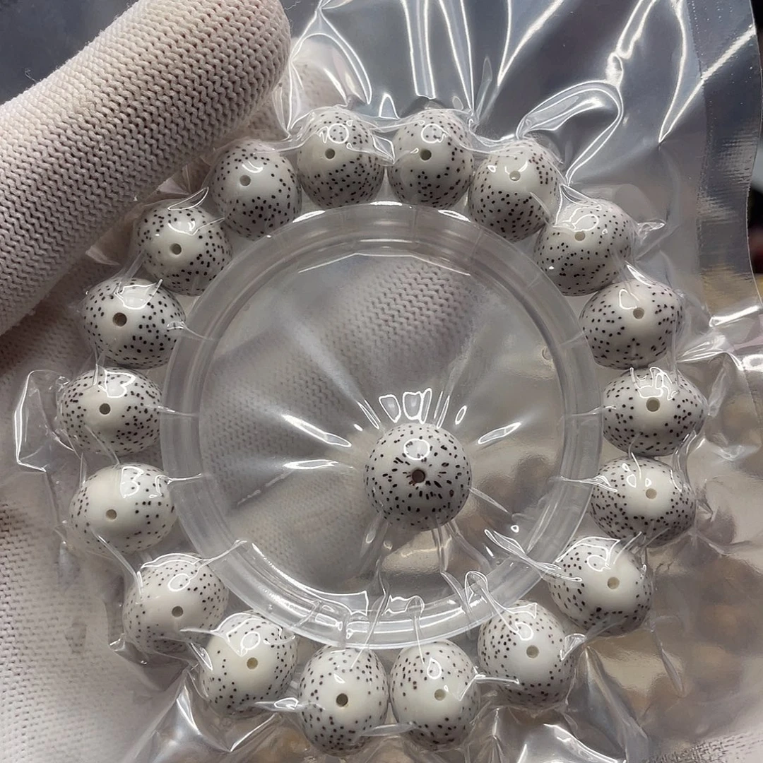 星月菩提吊坠15/13脱脂顺白大眼月朗星稀单圈