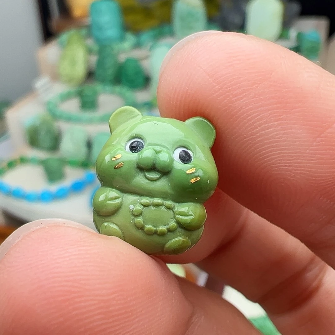 绿松石未镶嵌主播万珍