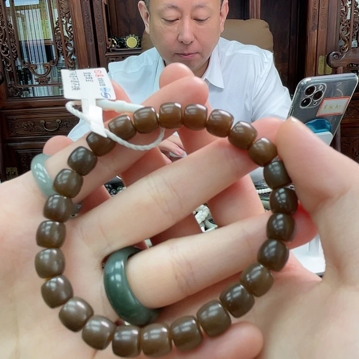 手链未镶嵌和田玉糖