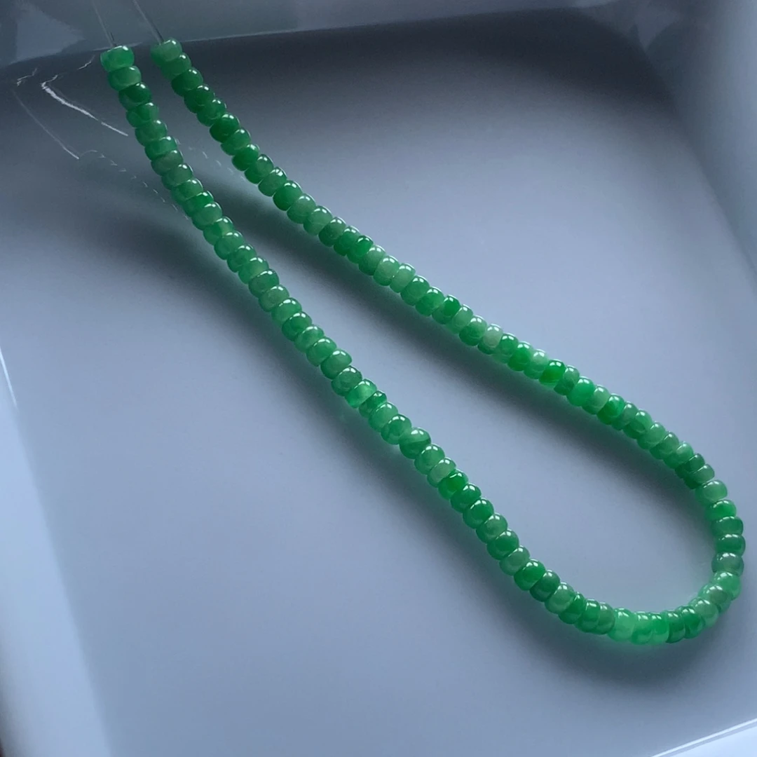 未镶嵌手串翡翠翡翠股珠3