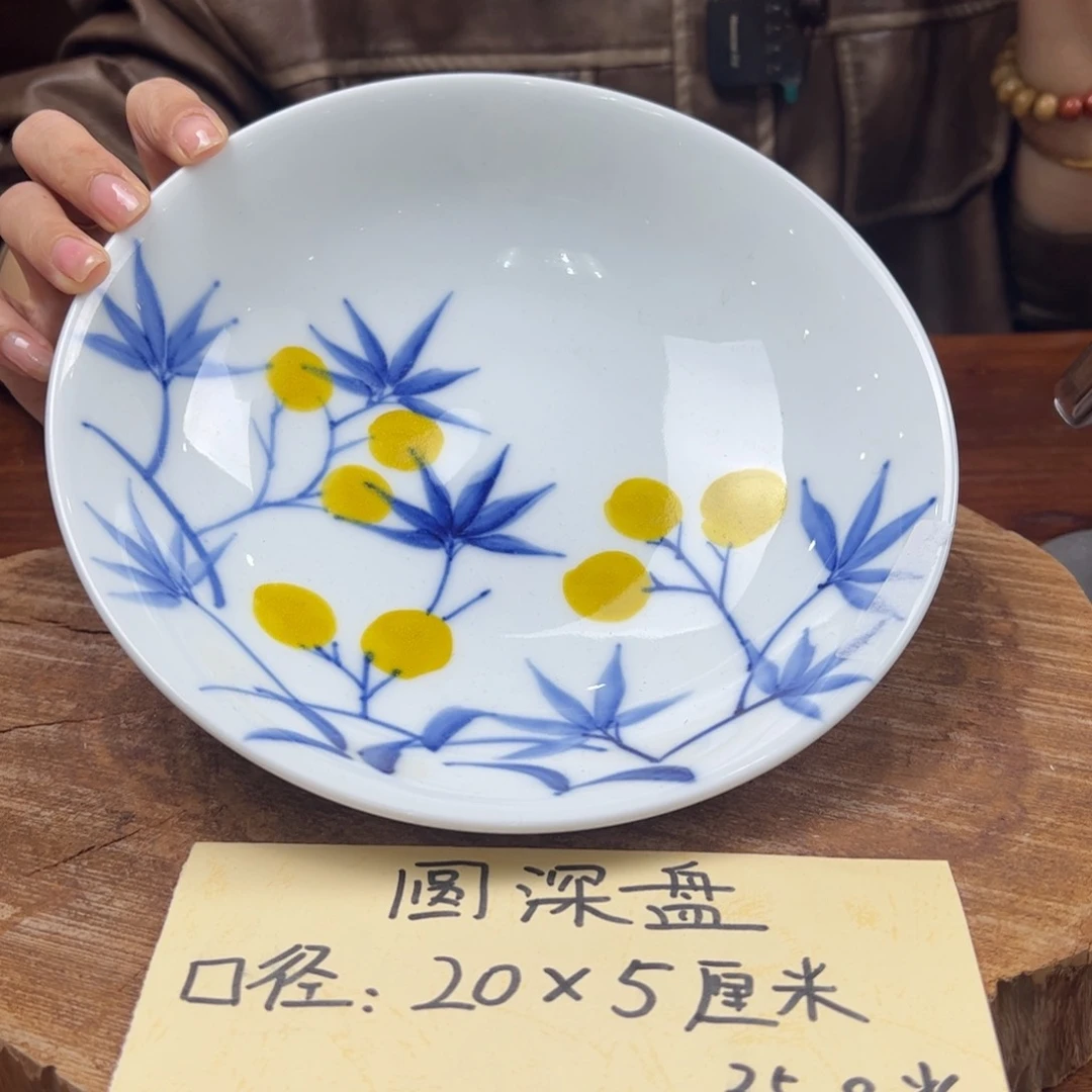 瓷片景德镇陶瓷手工手绘制作