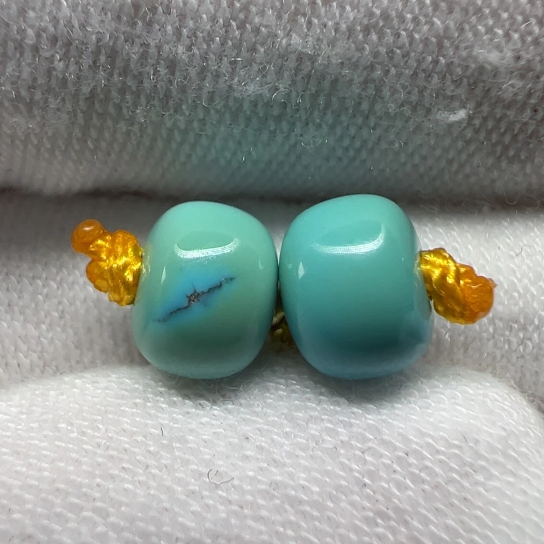 未镶嵌绿松石配饰6.5×4.8