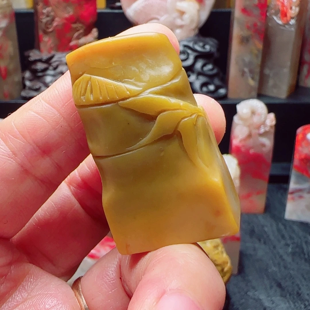 昌化石田黄石印章