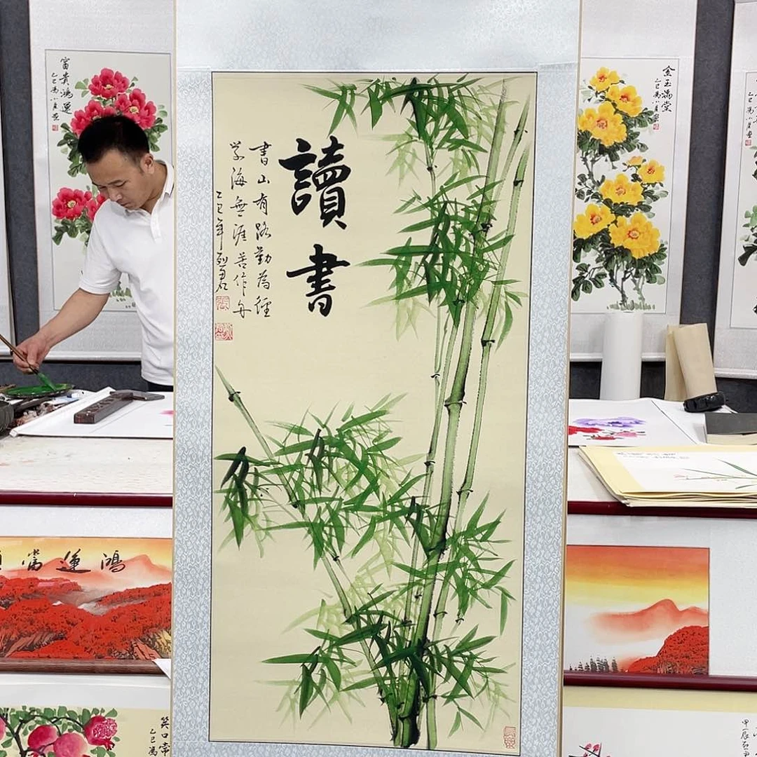 国画手绘画绘画作品