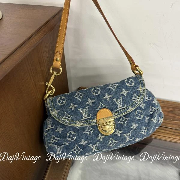 大吉中古/LV丹宁小元宝单肩包