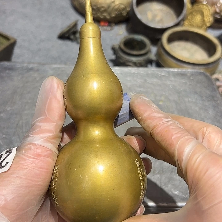 微瑕疵黄铜摆件工艺品