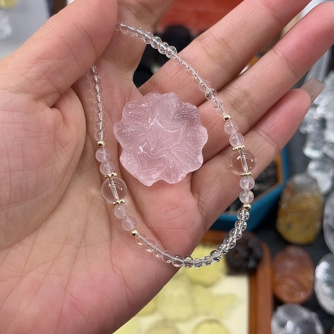 水晶珠宝半成品未镶嵌高*6