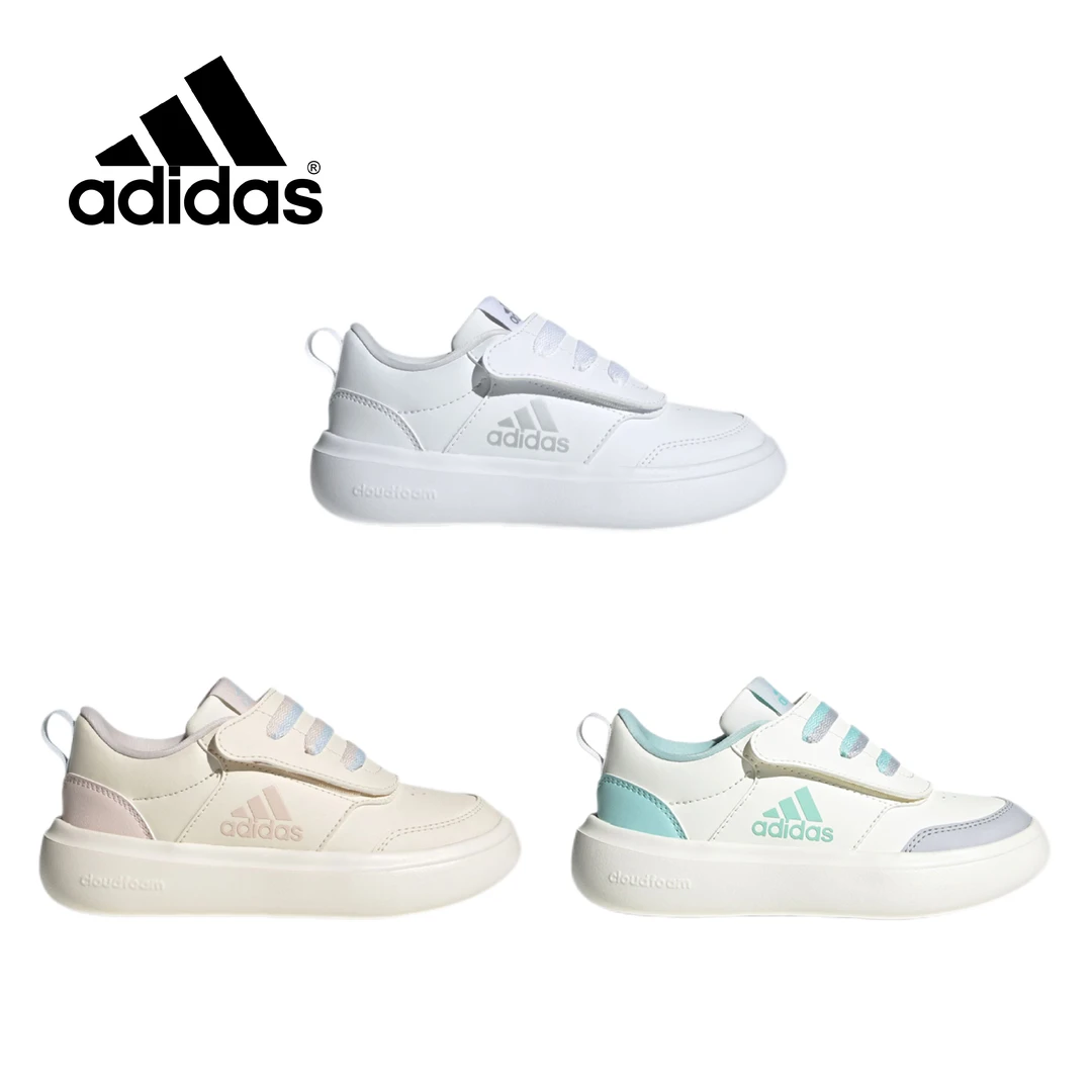 adidas阿迪达斯儿童鞋25年秋新款男女小童魔术贴运动休闲鞋JR2134