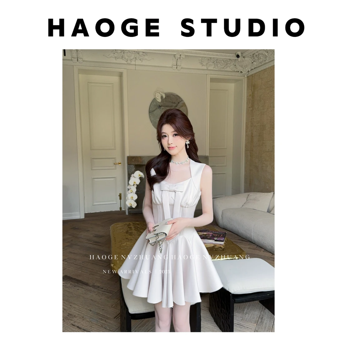 浩哥严选●眼泪女王C5LYQ5288A连衣裙预气质法式名媛小众款设计感