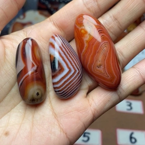 未镶嵌玛瑙/玉髓珠宝奇石复*邦打孔不退不换