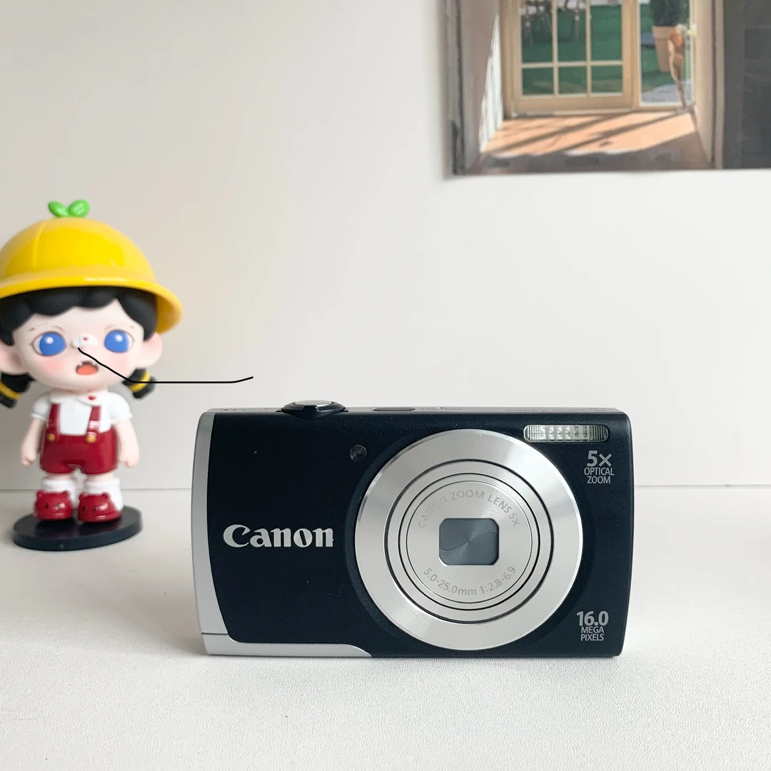 95新 Canon/佳能 a2600黑色1600万像素5倍变焦 人像光感冷白通透