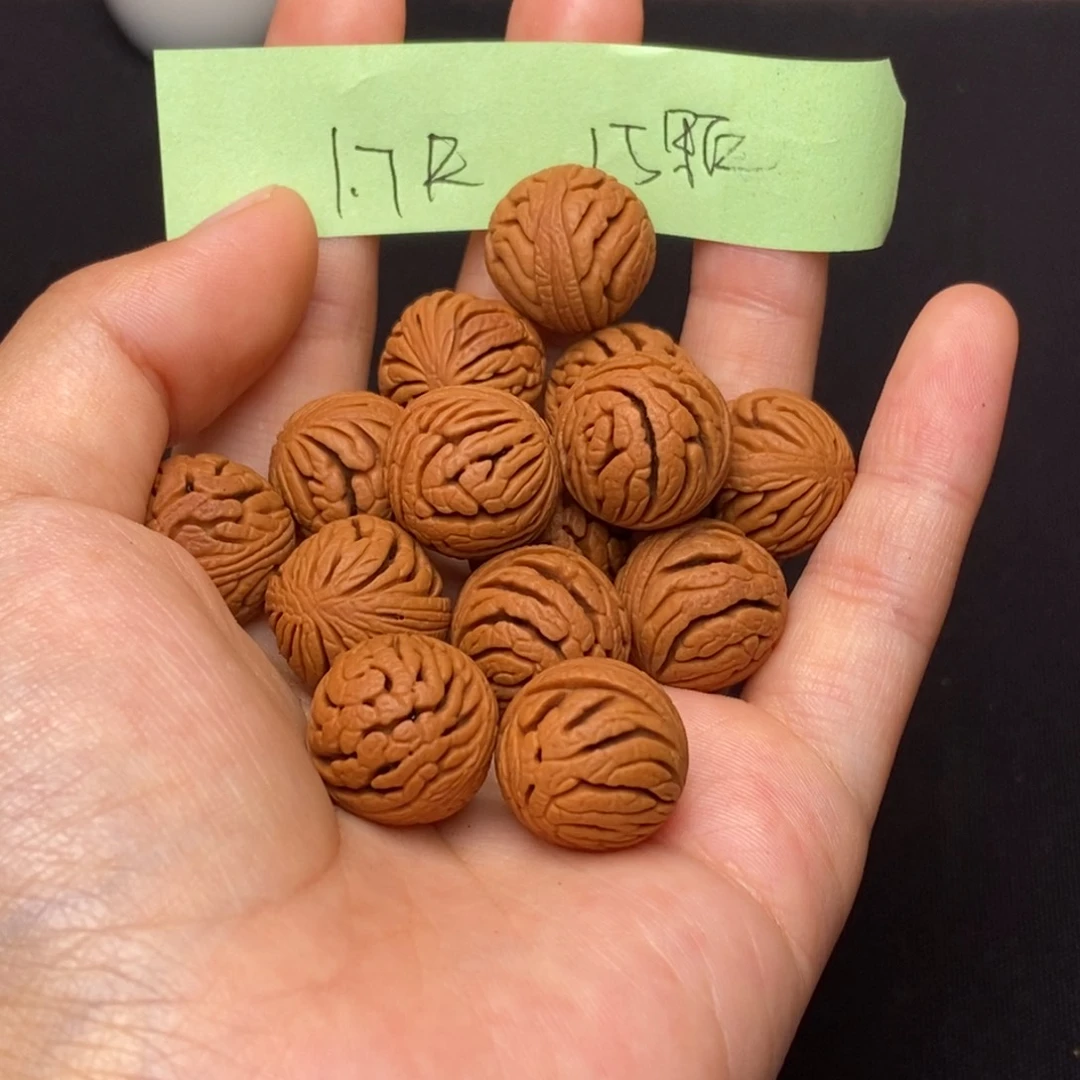 桃核手串秦岭龙纹桃核1